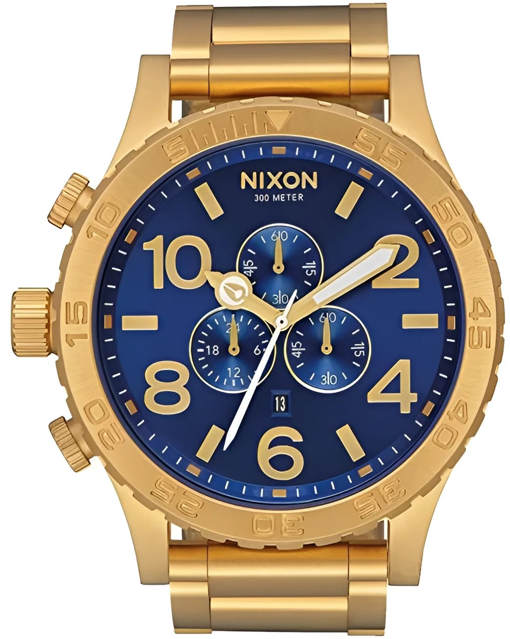 Nixon 51-30 Chrono Herenhorloge met blauwe wijzerplaat A083-2735 Hoofdafbeelding