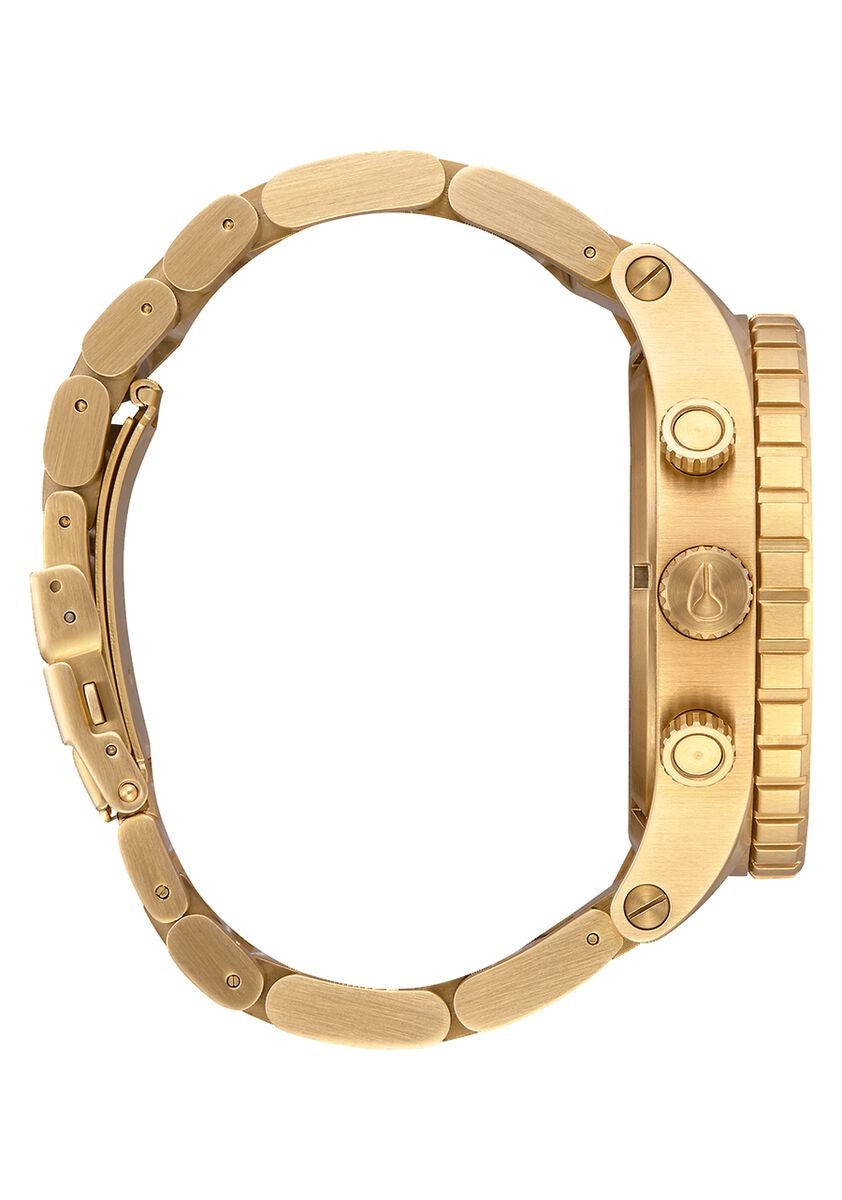 Nixon 51-30 Chrono Goud & Zwart Herenhorloge A083-510 Secundaire afbeelding