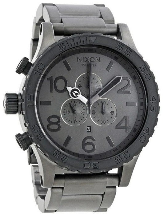 Nixon 51-30 Chronograaf Herenhorloge met Gunmetal Wijzerplaat A083-1062 Hoofdafbeelding