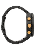 Nixon 51-30 Chronograph Matte Black & Gold Men's Watch A083-1041 (Defect)