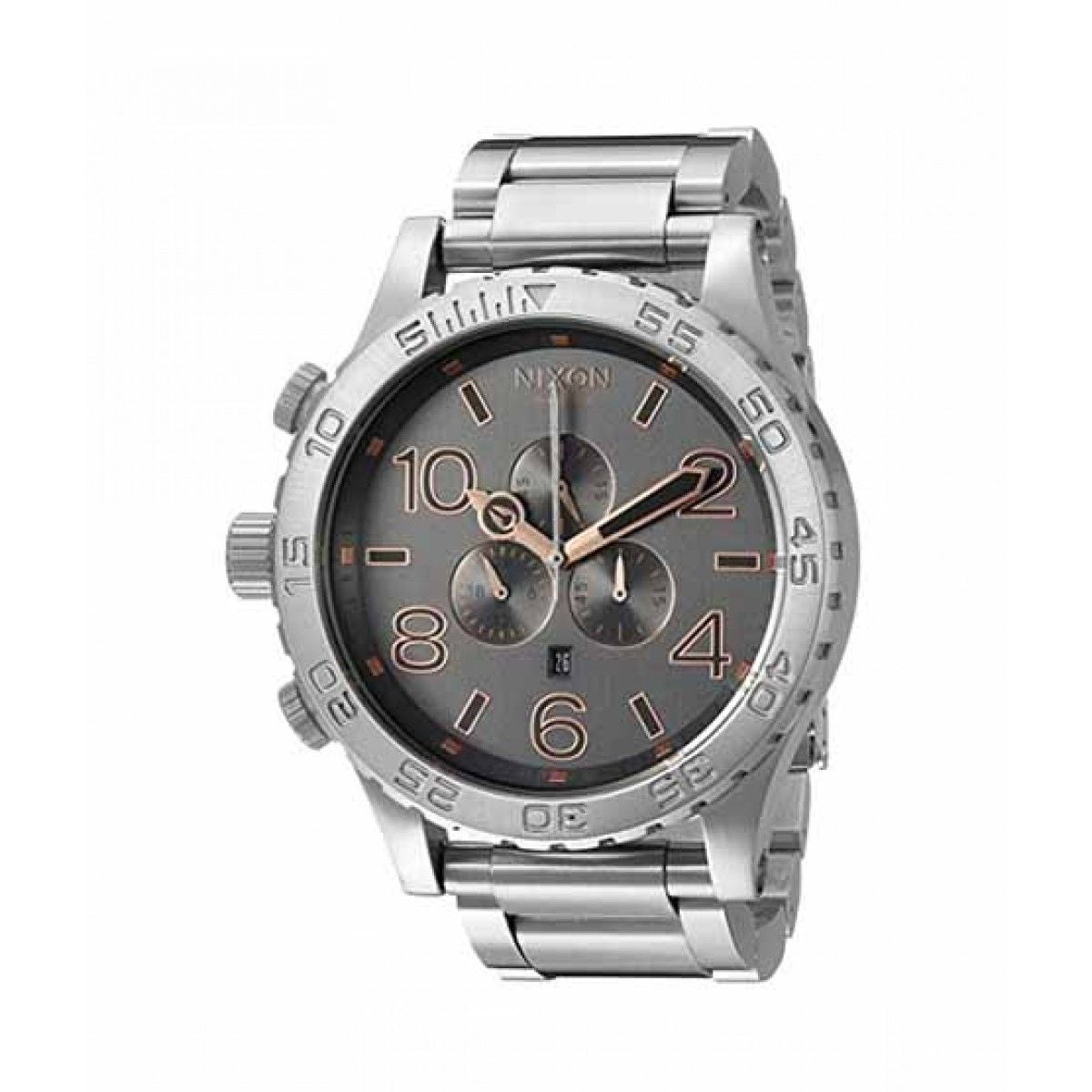 Nixon 51-30 Grey Rose Gold Tone Dial Men's Watch A083-2064 Secundaire afbeelding