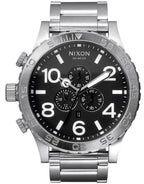 Nixon 51-30 Stainless Steel Chrono Black Men's Watch A083-000 (Defect)