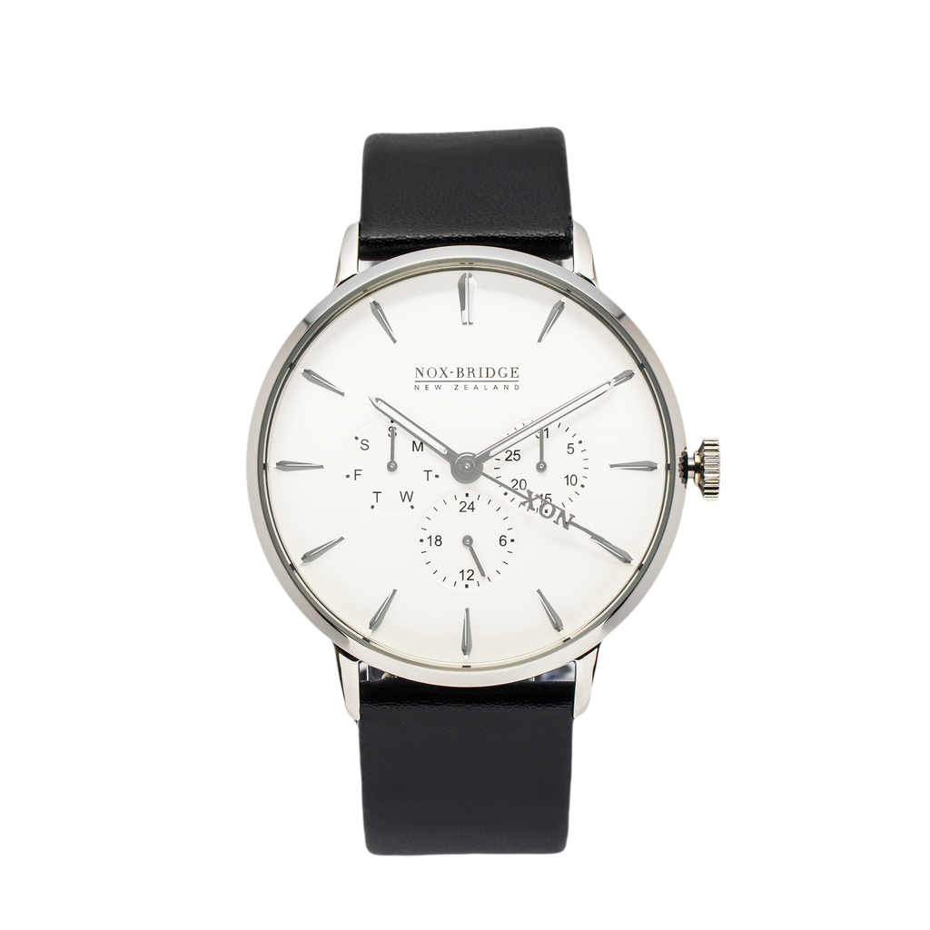 Nox Bridge Classic Capella Silver Watch 41MM