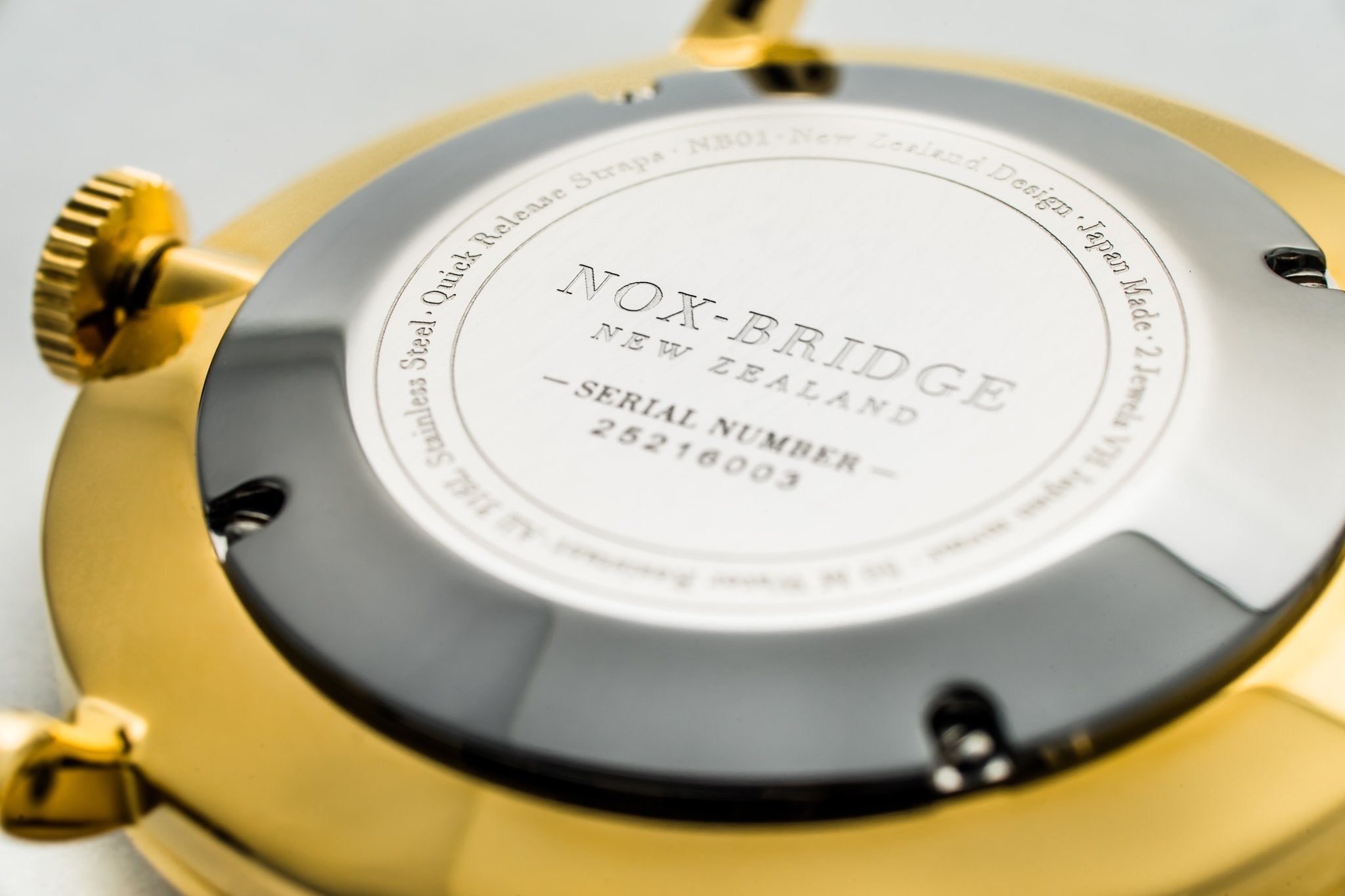 Noxbridge Classic Alcyone Gold 36MM AG36