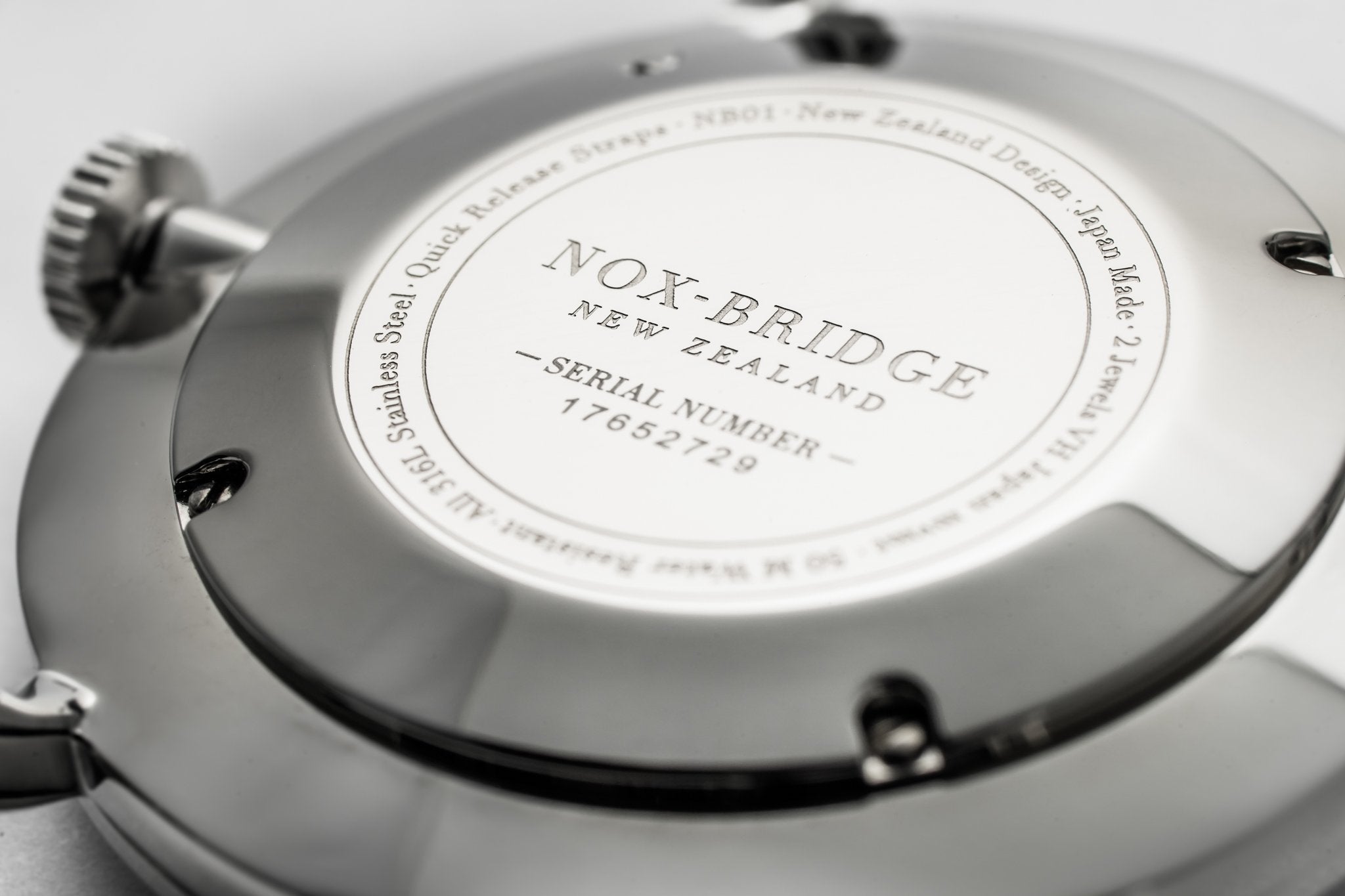 Noxbridge Classic Meissa Silver 36MM MS36
