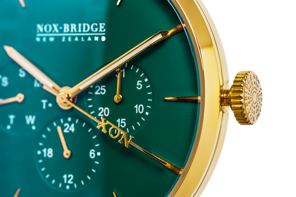 Noxbridge Vega Green & Gold Watch VVIG41