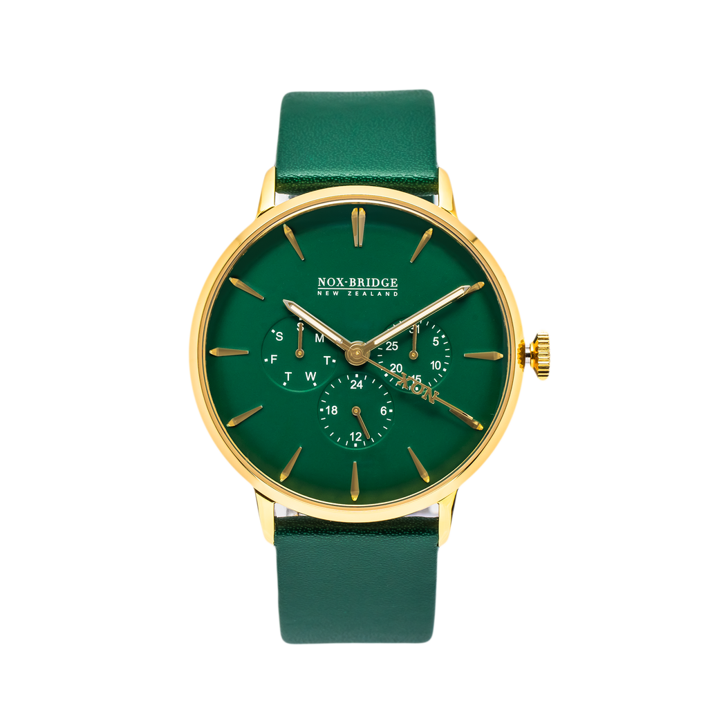 Noxbridge Vega Green & Gold Watch VVIG41