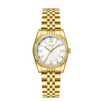 Lee Cooper Fashion White Dial Gold Watch - LC08303.120
