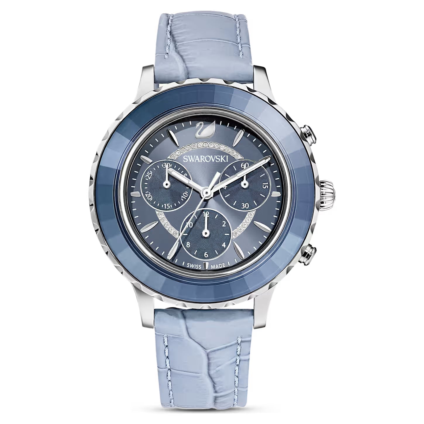 Swarovski Octea Lux Chrono Chronograph Quartz Indigo Blue Dial Women's Watch 5580600 Main image