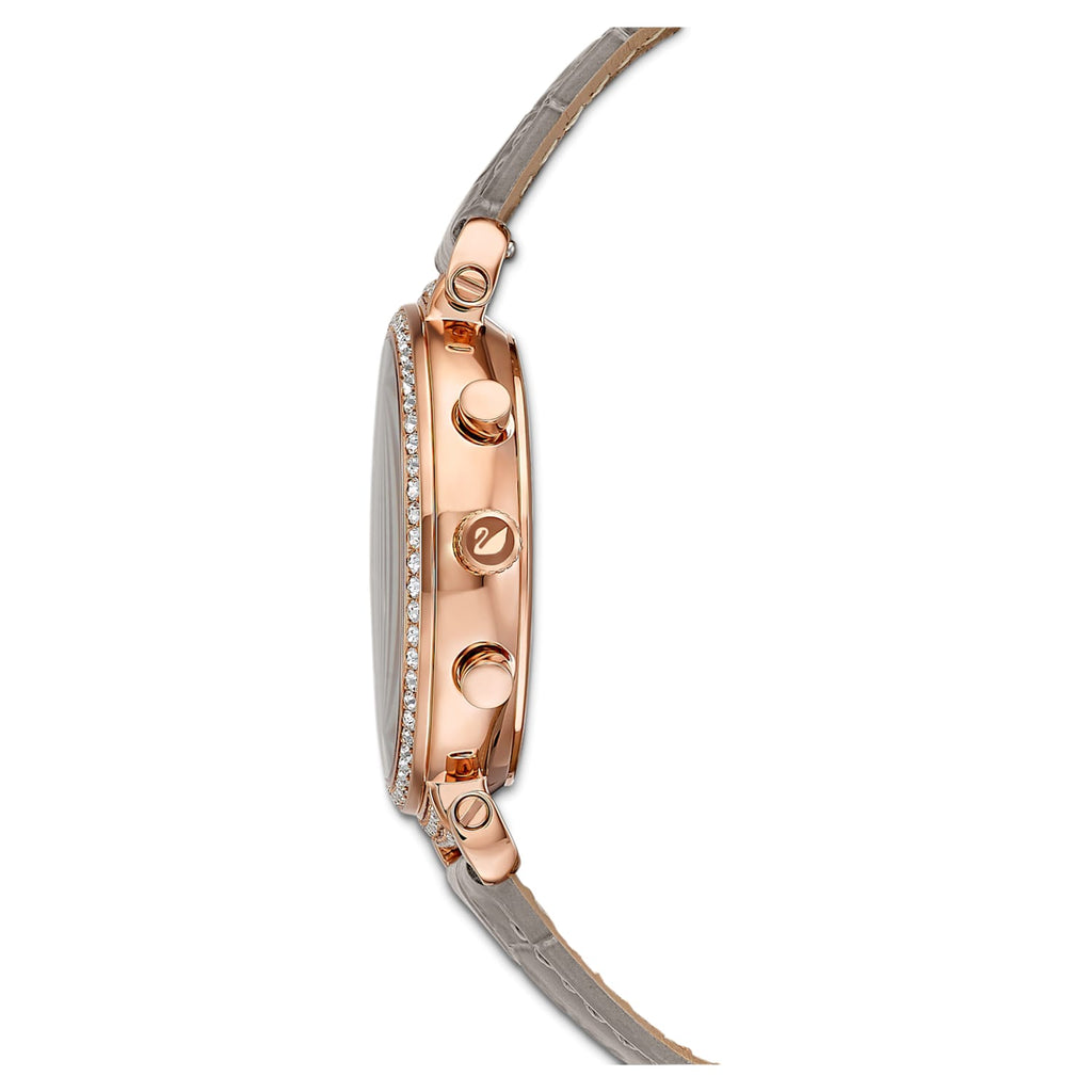 Swarovski Passage Chrono Chronograph Crystal Taupe Dial Rose Gold Tone Women's Watch 5580348 Secondary image