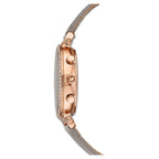 Swarovski Passage Chrono Chronograph Crystal Taupe Dial Rose Gold Tone Women's Watch 5580348