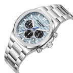 Lee Cooper Gauthier Multifunction Blue Dial Silver Watch - LC08272.300