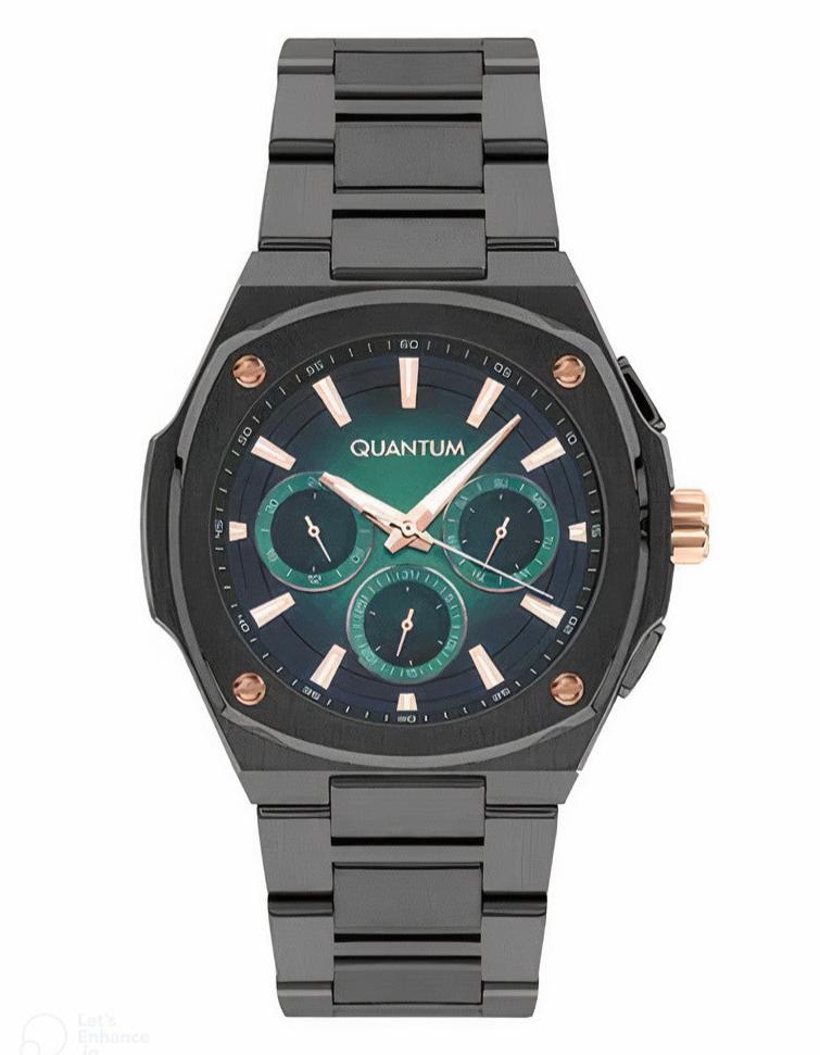 Quantum Chronograph All Gunmetal Watch ADG1032.070 Main image