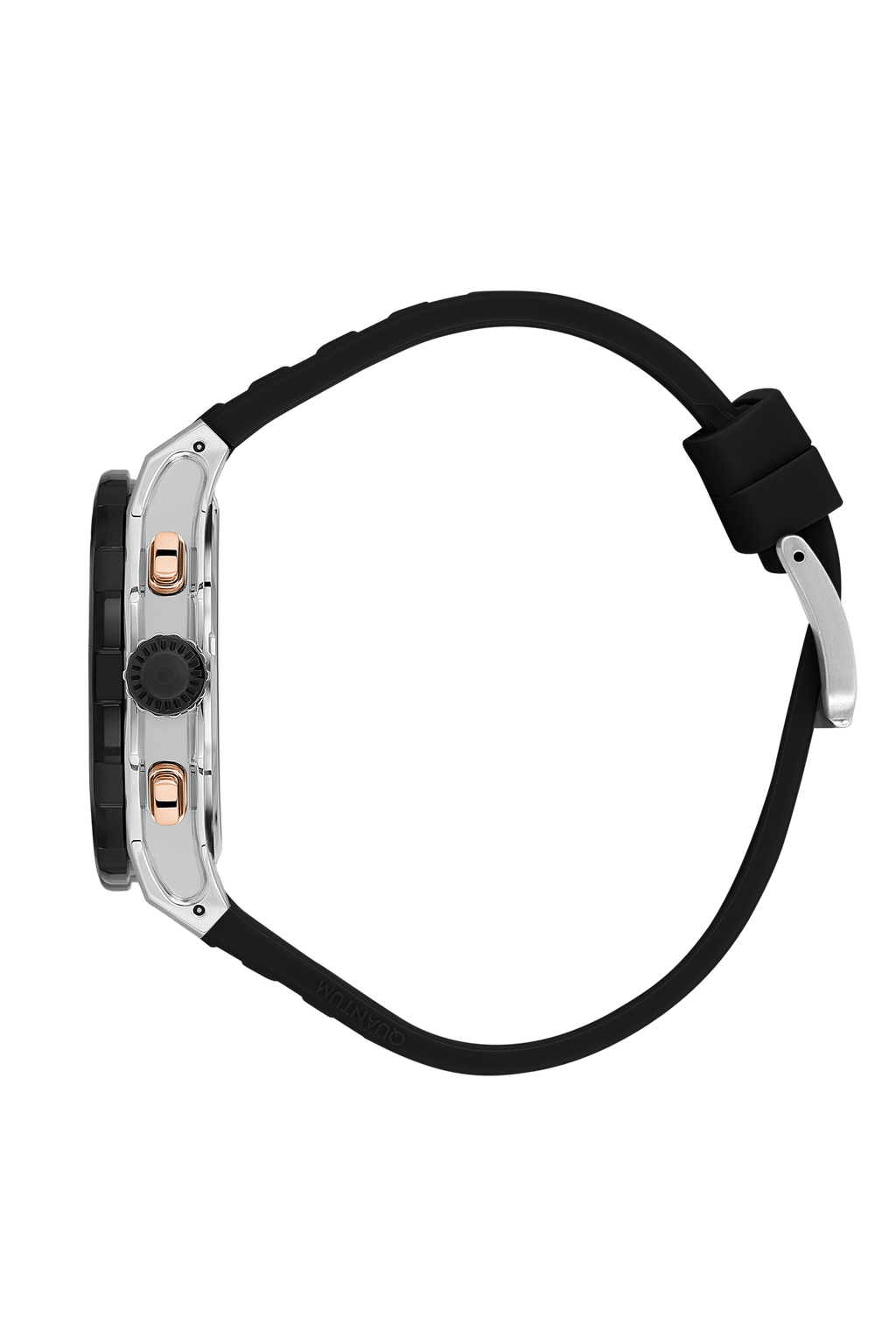 Quantum Hunter Chronograph Green Dial Black Strap Date Watch HNG1082.371