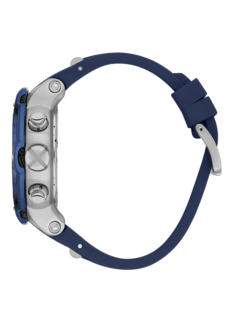 Quantum Hunter Dark Blue Chronograph Date Watch HNG1051.399