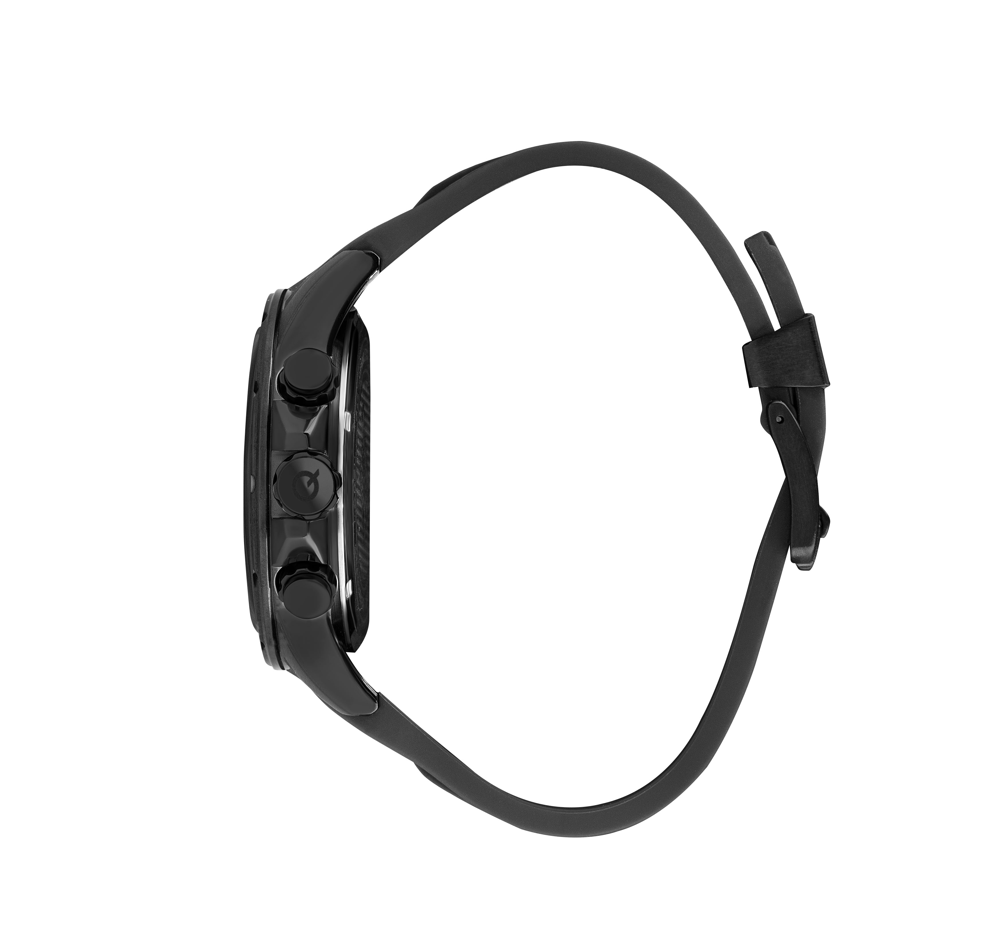 Quantum Chronograph All Black with Rose Gold Date Watch HNG893.851