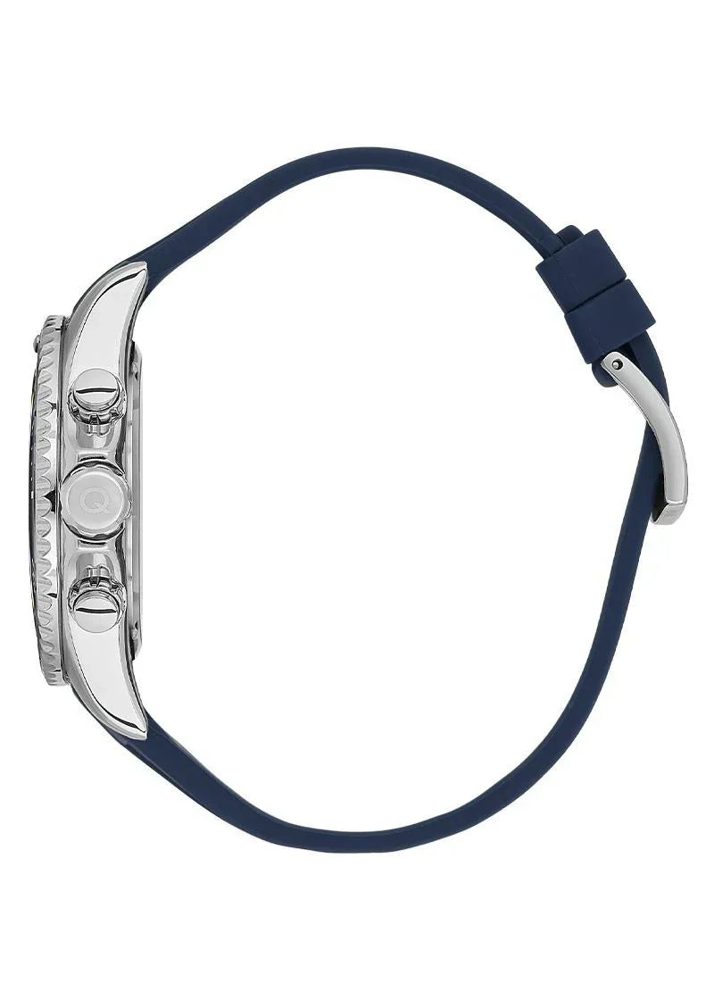 Quantum Chronograph Blue Dial Blue Strap Silver Watch PWG1099.399