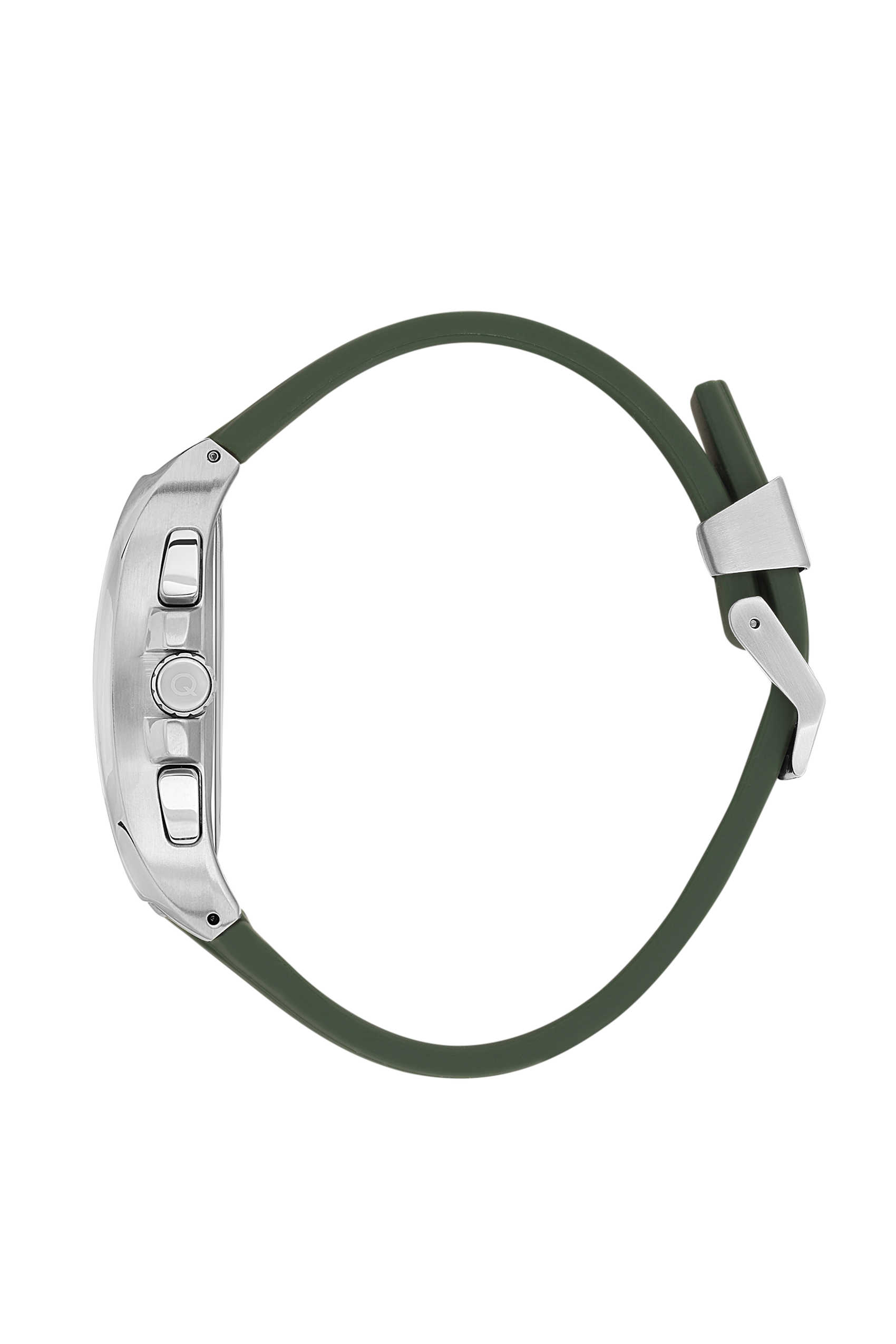 Quantum Chronograph All Green Silver Case Watch HNG997.375 Secondary image