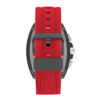 Quantum Mutli-Function Grey Dial Red Strap Watch HNG997.068