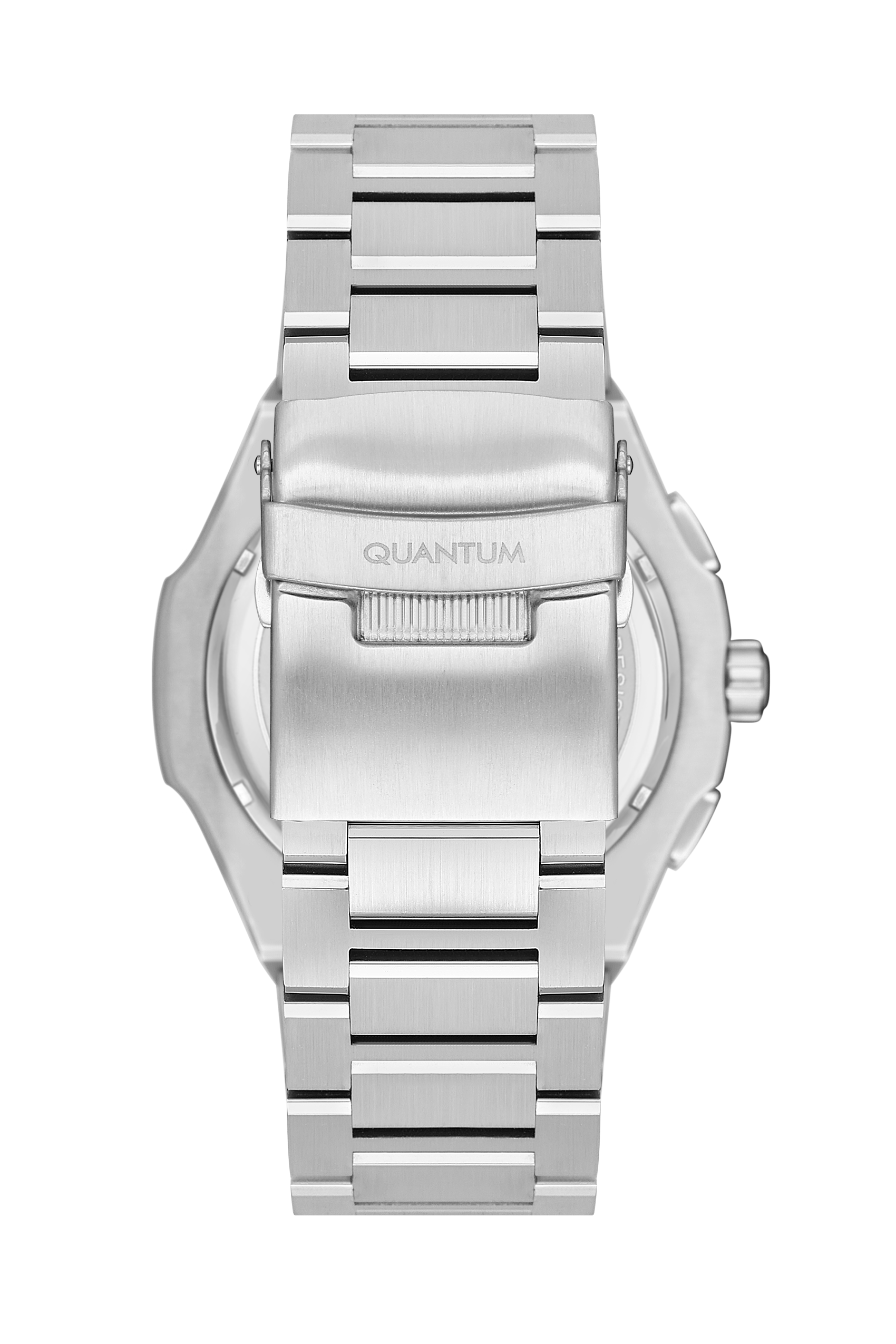 Quantum Multifunction Red Dial Silver Watch ADG1032.380