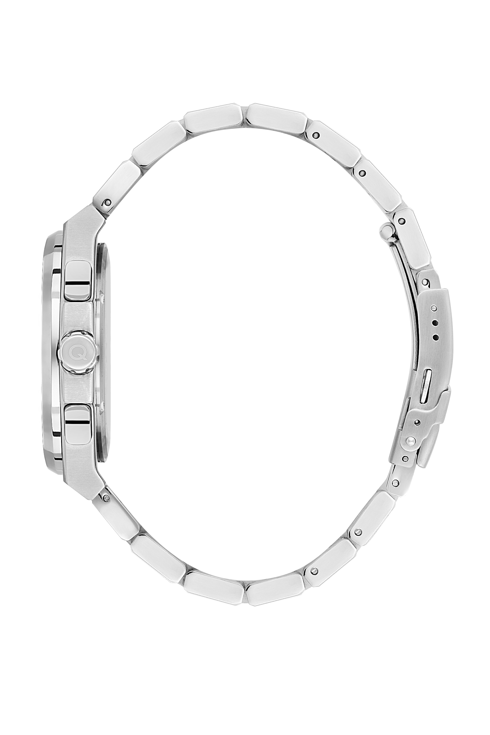 Quantum Multifunction Red Dial Silver Watch ADG1032.380