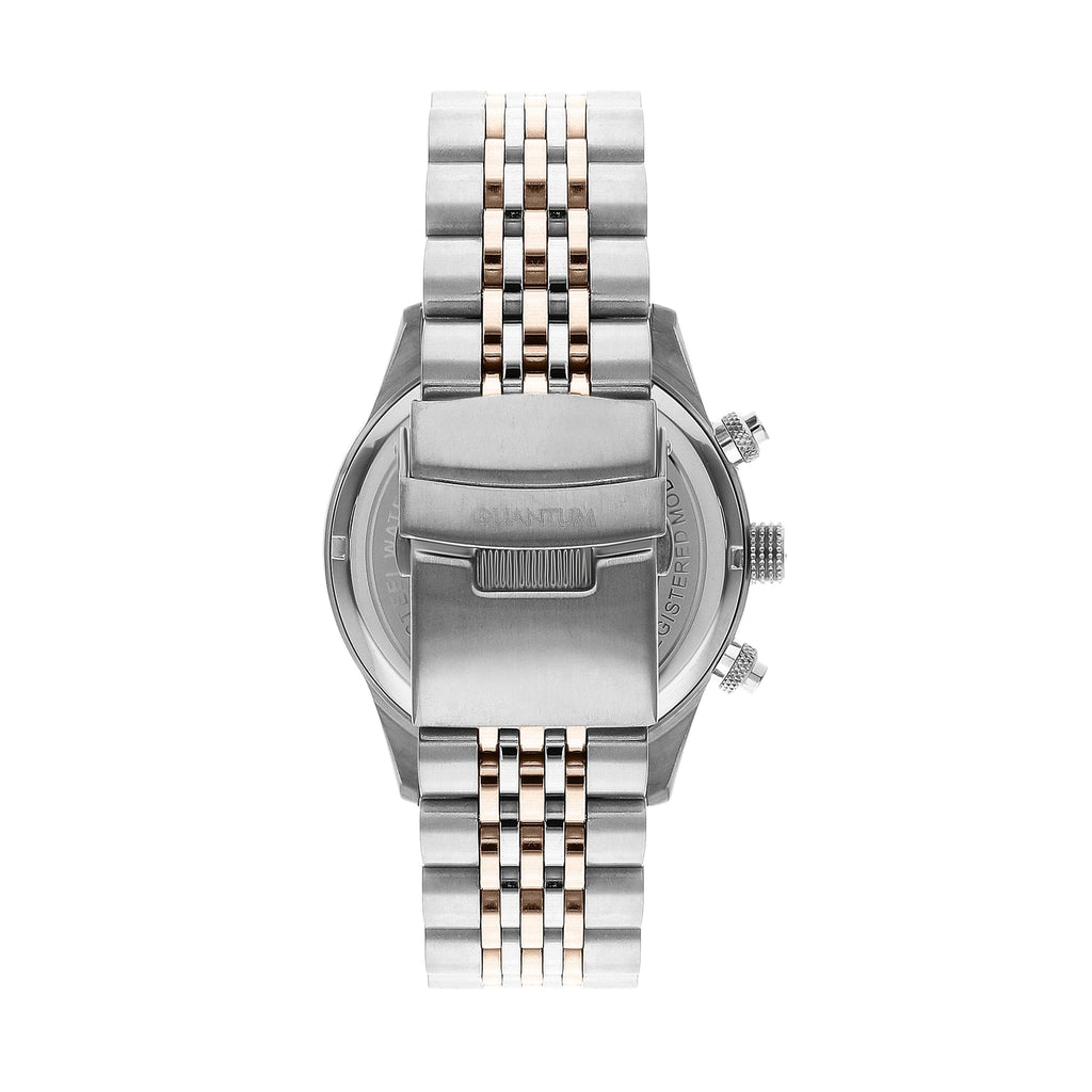 Quantum Chronograph Rose Gold & Silver Classic Watch ADG1016.530