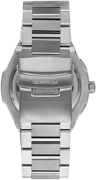 Quantum Multi-Function Black Dial Silver Watch ADG1032.350
