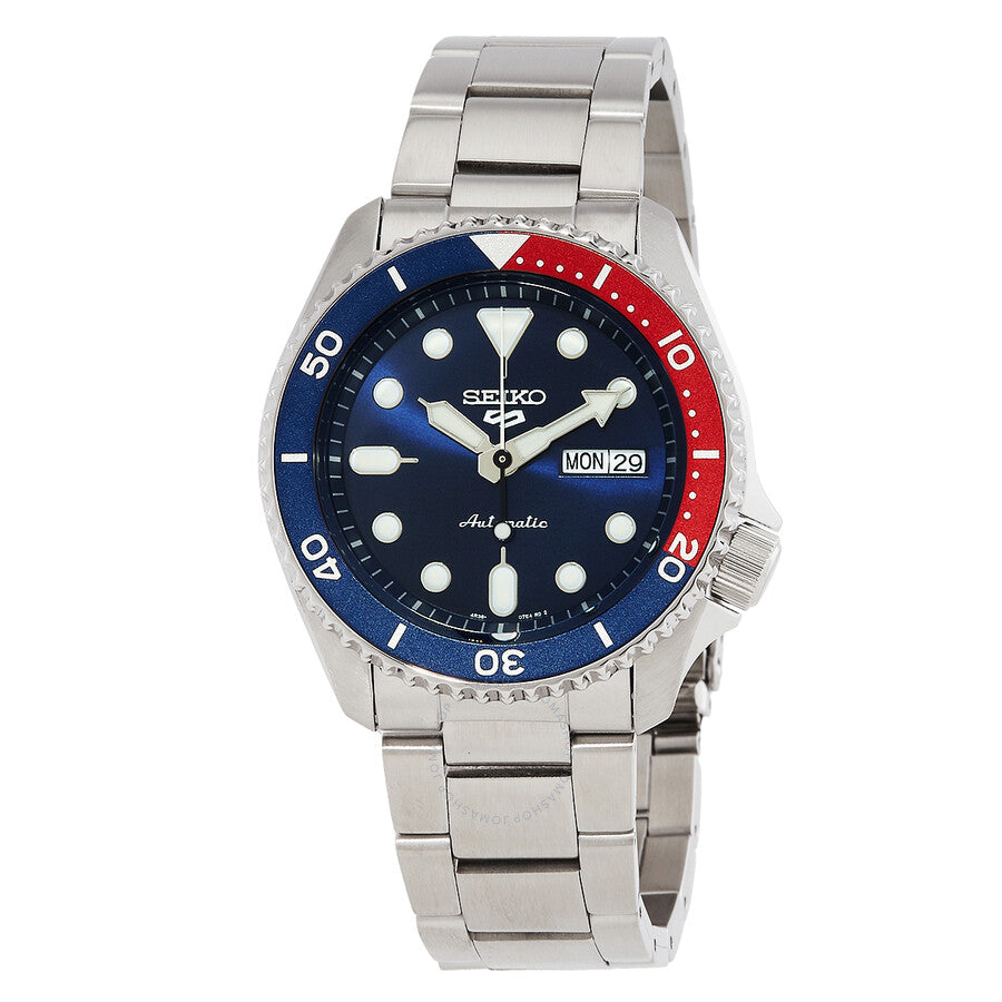Seiko 5 Sports Automatic Blue Dial Pepsi Bezel Men's Watch SRPD53K1 Main image