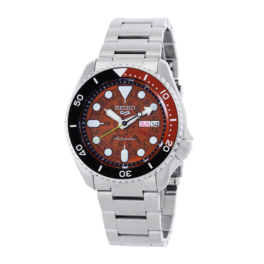 Seiko 5 Sports Automatic Brown Dial Men's Watch SRPJ47K1 Main image