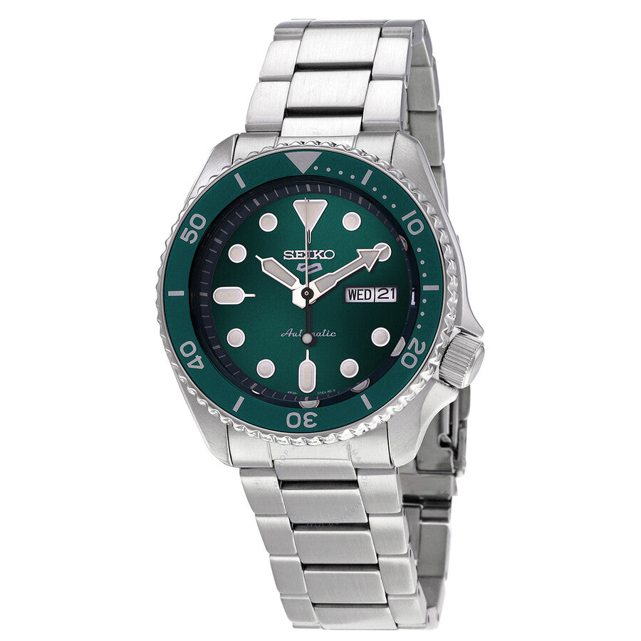 Seiko 5 sports Automatic Green Dial Men's Watch SRPD61K1 Main image