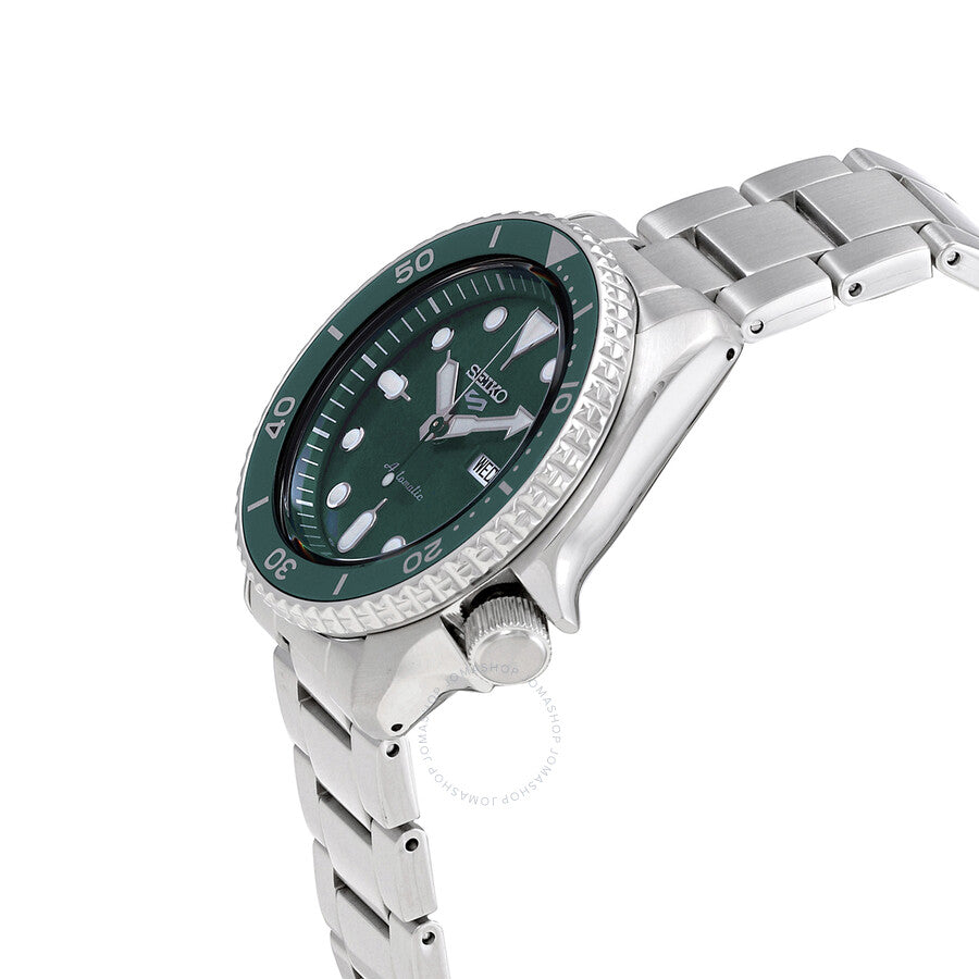 Seiko 5 sports Automatic Green Dial Men's Watch SRPD61K1 Secondary image