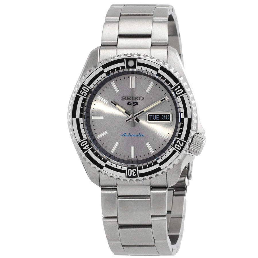 Seiko 5 Sports Automatic Silver Dial Men's Watch SRPK09K1 Main image