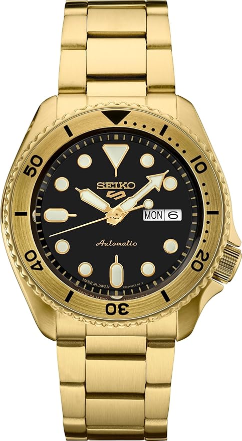 Seiko 5 Sports Automatic Gold Men's Watch - SRPK18 Main image