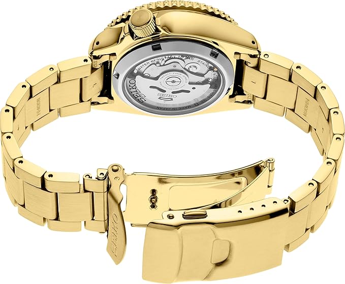 Seiko 5 Sports Automatic Gold Men's Watch - SRPK18