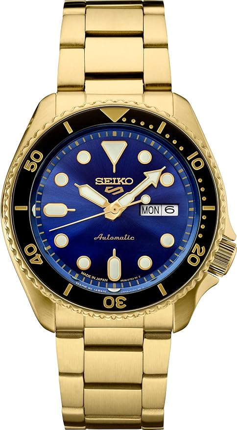 Seiko 5 Sports Automatic Gold Men's Watch - SRPK20 Main image