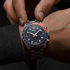 Seiko Pepsi Speedtimer Silver Men's Watch SSC913P1