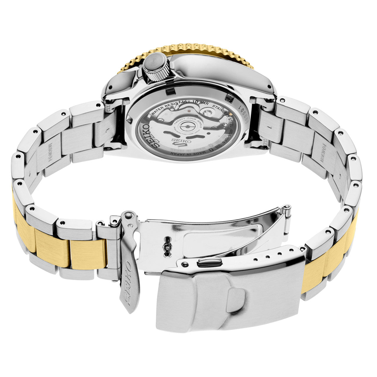 Seiko 5 Sports Two Tone Men's Watch SRPK22