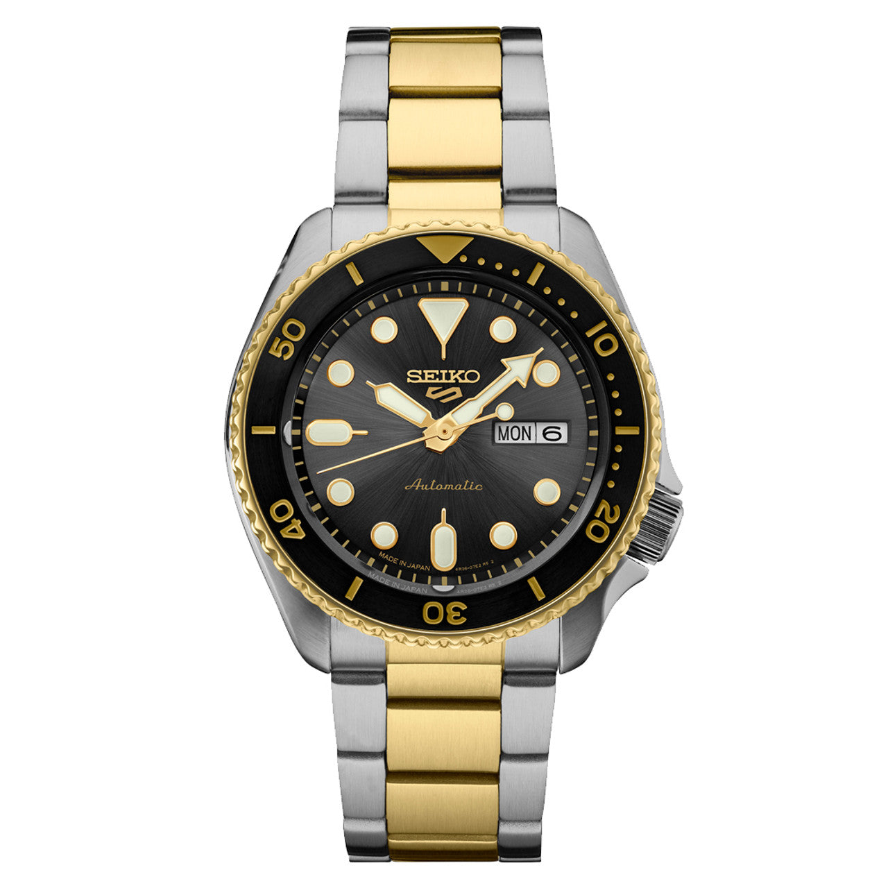 Seiko 5 Sports Two Tone Men's Watch SRPK22 Main image