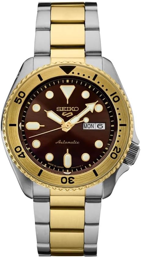 Seiko 5 Sports Automatic Two Tone Men's Watch - SRPK24 Main image