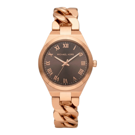 Michael Kors Lennox 37mm Rose Gold-Tone Women's Watch MK7501