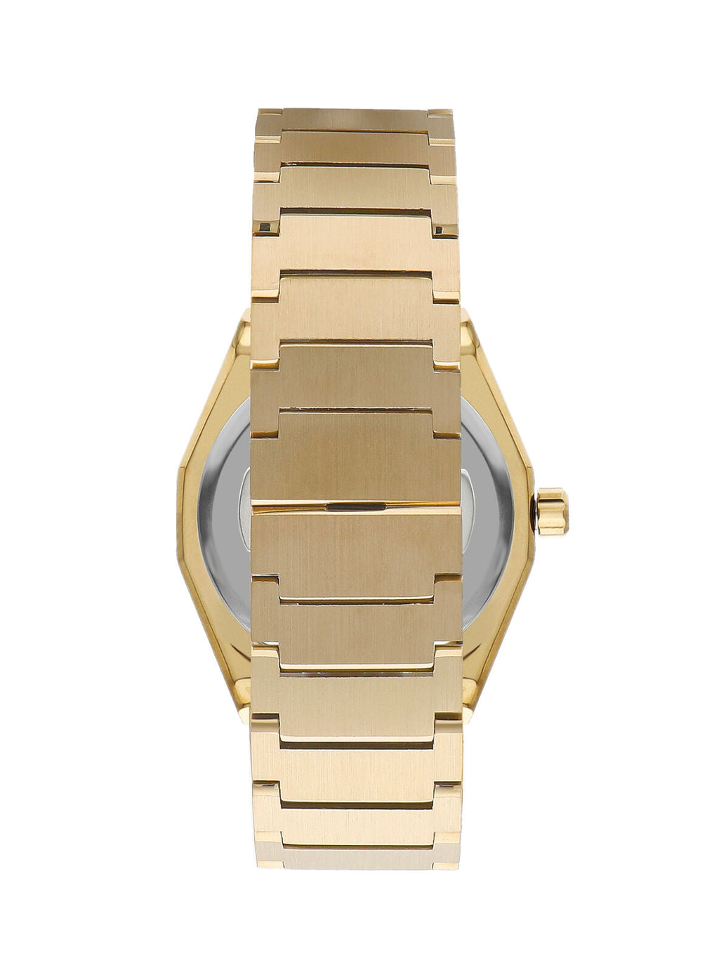 Slazenger Octagonal Day Date Window Green Dial  Gold Watch - SL.09.2143.1.03