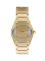 Slazenger Octagonal Day Date Window Green Dial  Gold Watch - SL.09.2143.1.03