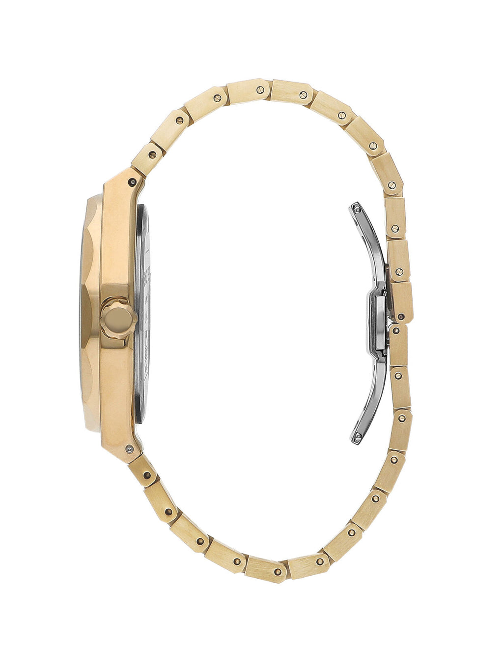 Slazenger Octagonal Day Date Window Green Dial  Gold Watch - SL.09.2143.1.03