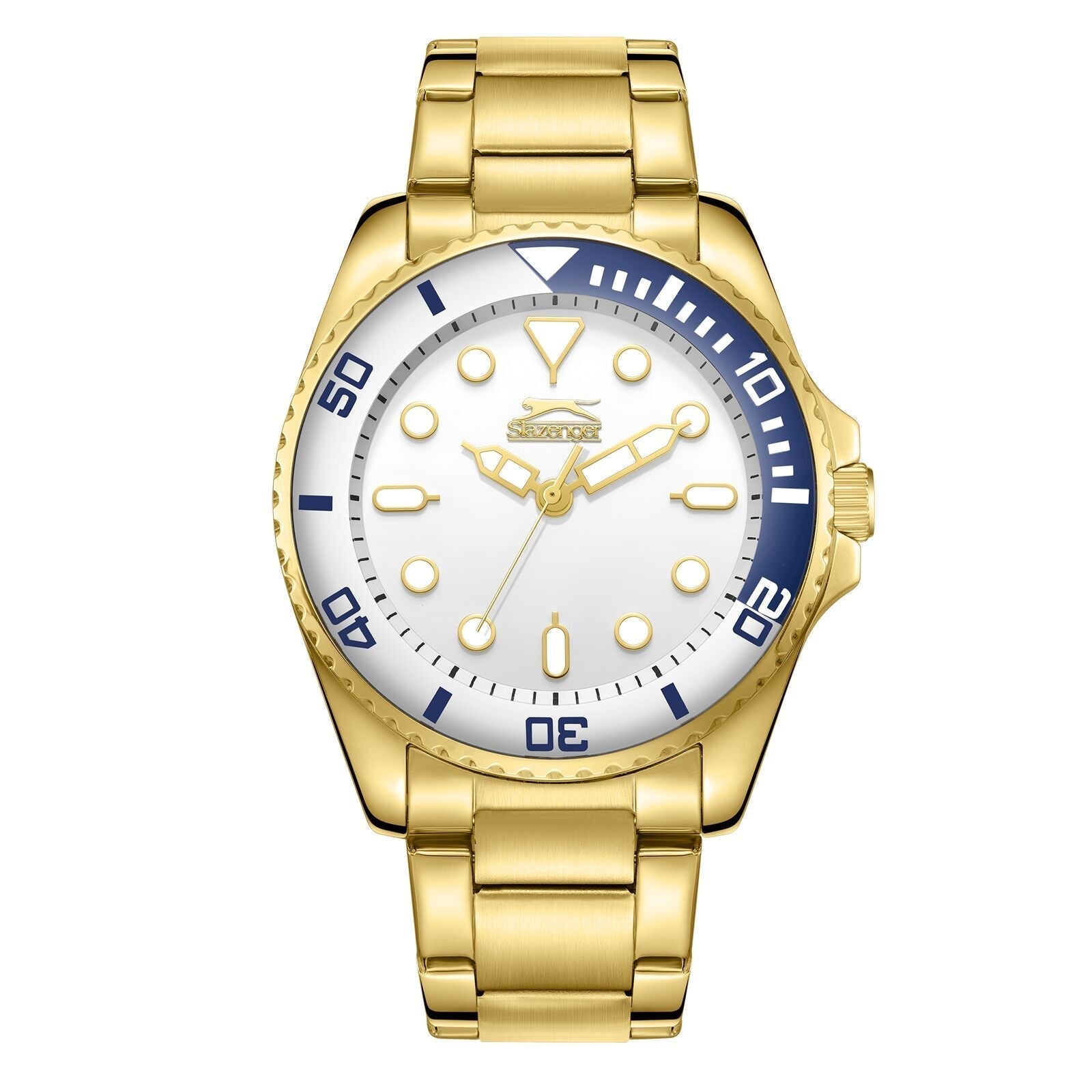 Slazenger Essential Three-hand White Dial Gold Watch - SL.09.2352.1.02 Main image