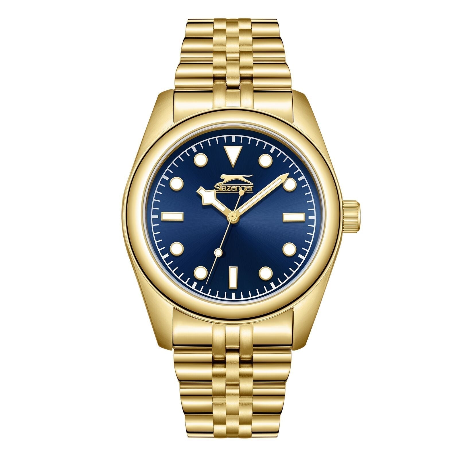 Slazenger Three-hand Navy Blue Dial Gold Watch - SL.09.2354.1.06 Main image