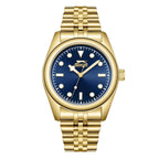 Slazenger Three-hand Navy Blue Dial Gold Watch - SL.09.2354.1.06