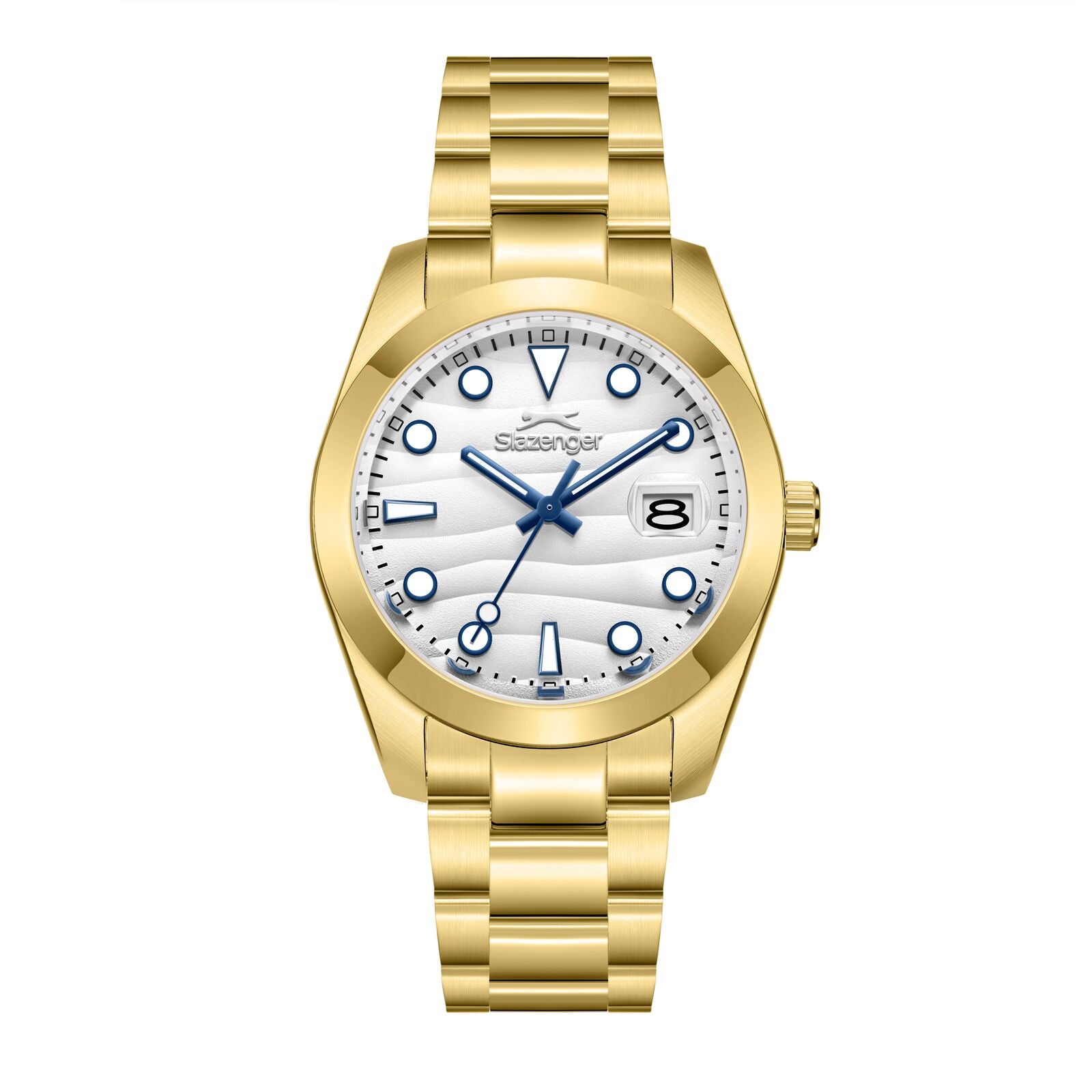 Slazenger Classic Day Date Window Gold Watch - SL.09.2491.1.06 Main image