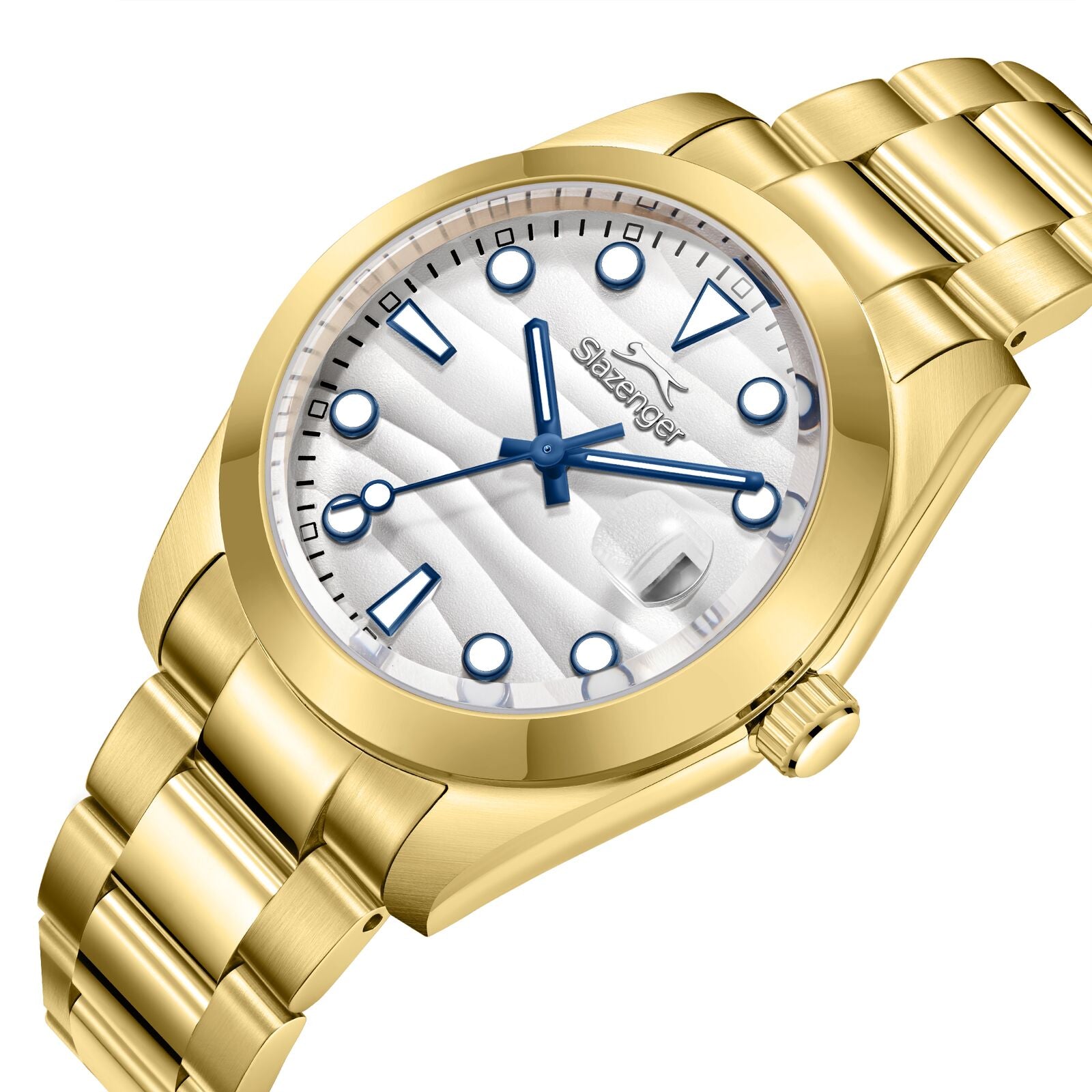Slazenger Classic Day Date Window Gold Watch - SL.09.2491.1.06 Secondary image