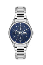 Slazenger Fashion Multifunction Blue Dial Silver Watch - SL.09.2229.4.04