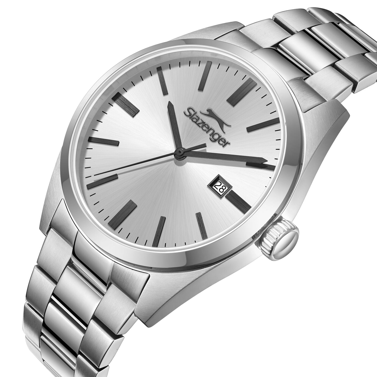 Slazenger Classic Date Window Silver Watch - SL.09.2477.1.05 Secundaire afbeelding